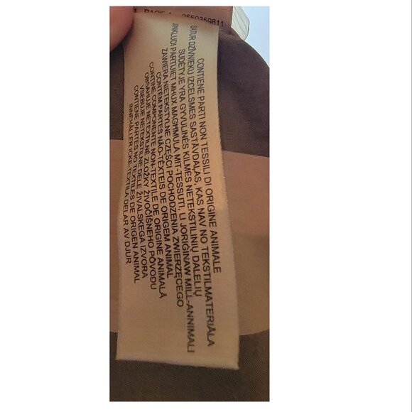 Burberry Windsor Check-Pattern Classic Fit Shirt, Beige, Mens Size Small - Picture 9 of 12